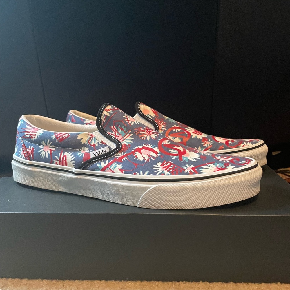 Vans Slip-On Floral - Size 11.5 - new